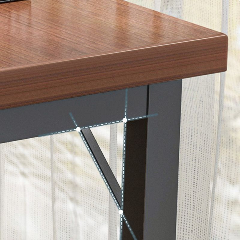 Mesa de bar interior sencilla y moderna, taburete rectangular para Bar con reposapiés