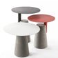 Concrete Side Table Modern Pedestal Round End Table for Living Room Clearhalo 'Coffee & Accent Tables' 'End & Side Tables' 'end_side_tables' 'furn' 'furn_end_side_tables' 'Furniture' 'Living Room Furniture' 1200x1200_e6651981-9012-40bb-aa84-64b628936c4e