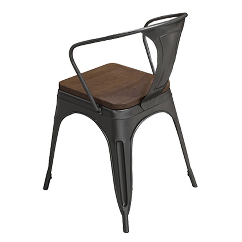 Tavolo da pranzo marrone scuro in legno set 1/4/5 pezzi Dinette industriale per casa