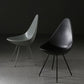Industrial Style Armless Chair Solid Back Side Plastic Chair with Metal Base