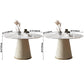 Metal Contemporary Round Dining Table Marble Top Table for Dining Room Clearhalo ' dining_table' 'Dining Tables & Seating' 'Dining Tables' 'furn' 'furn_dining_table' 'Furniture' 'furniture_dining_table' 'Kitchen & Dining Furniture' 'kitchen&dining_furn' 'kitchen' 'kitchen_dining_table' 1200x1200_e66dba52-bbf6-48a2-bb33-c667683b7851