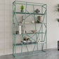 Metal Etagere Bookshelf Scandinavian Open Back Bookcase with Shelves Clearhalo 'Bookcases' 'furn' 'furn_bookcases' 'Furniture' 'Office Furniture' 1200x1200_e66e409d-697e-4841-b9cb-d4eb44a244ab