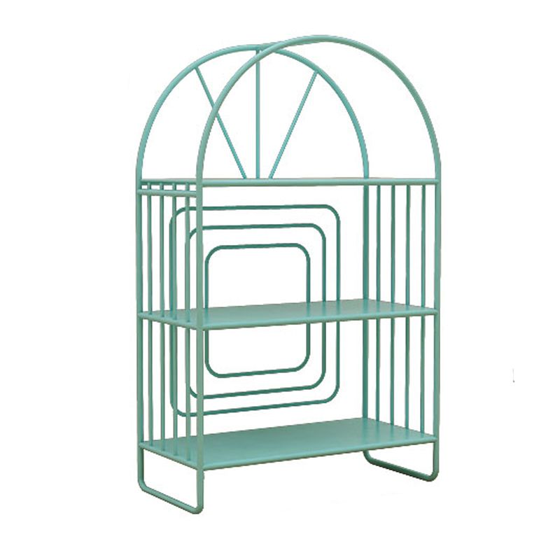 Modern Metal Nightstand Open Storage Iron Shelf Included Night Table with Legs Clearhalo 'Bedroom Furniture' 'furn' 'furn_night_stand' 'Furniture' 'night_stand' 'Nightstands' 1200x1200_e66ff353-0221-45ee-a877-0fbe6eb02e6a