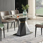 Metal Traditional Luxury Rectangular Table Sintered Stone Dining Table with Pedestal Base Clearhalo ' dining_table' 'Dining Tables & Seating' 'Dining Tables' 'furn' 'furn_dining_table' 'Furniture' 'furniture_dining_table' 'Kitchen & Dining Furniture' 'kitchen&dining_furn' 'kitchen' 'kitchen_dining_table' 1200x1200_e672713d-e088-43ed-b009-e3994abff333