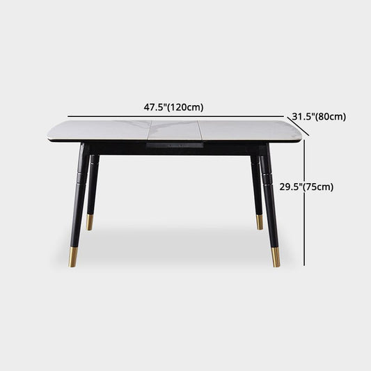 Glam 1/4/5/7 Pieces Sintered Stone Dining Set Dining Furniture Set /Separate Items Clearhalo 'Dining Room Sets' 'Dining Tables & Seating' 'dining_room_set' 'furn' 'furn_dining_room_set' 'Furniture' 'furniture_dining_room_set' 'Kitchen & Dining Furniture' 'kitchen&dining_furn' 'kitchen' 1200x1200_e672e2fd-74f0-4bf9-9d0e-767ba9c2e296