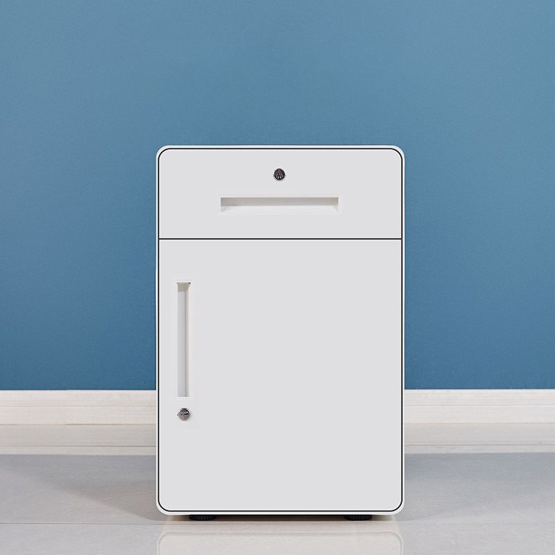 Acero de gabinete tradicional con cajones de bloqueo de cajones para la oficina