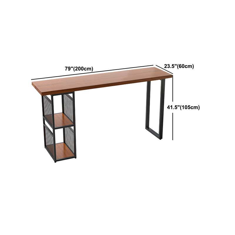 Modern de 1/4/7 piezas de mesa de barra de barra de pino de madera de pino con taburetes altos