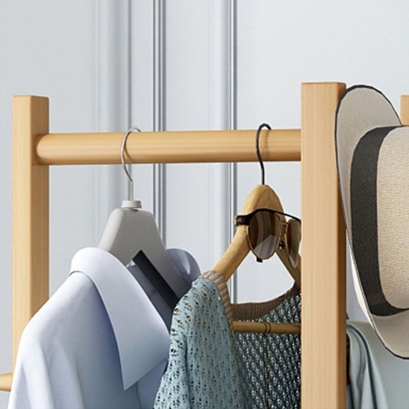 Gorgeous Free Standing Coat Rack Hanging Rail Hooks with Storage Shelf Clearhalo 'Entry & Mudroom Furniture' 'furn' 'furn_hall_tree_coat_racks' 'Furniture' 'Hall Trees & Coat Racks' 'hall_tree_coat_racks' 1200x1200_e6775e08-9c18-4c1c-be4c-bc4abfa40226