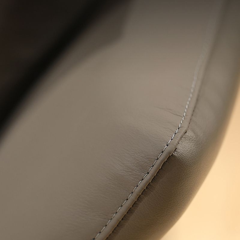 Chaise longue rembourrée contemporaine avec accoudoirs