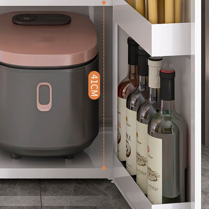 Moderno sideboard ingegnerizzato in legno a buffet con porte per sala da pranzo