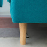 Modern Velvet 2-seat Loveseat with Pillow Top Arm for Apartment 31.5"H Clearhalo 'furn' 'furn_sofas' 'Furniture' 'furniture_sofas' 'kitchen' 'kitchen_sofas' 'Living Room Furniture' 'Sofa' 'sofas' 1200x1200_e67e6350-dbdc-4a52-8885-4dedb8ed1c56