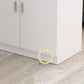 Contemporary Bar Dining Table Rectangle Wooden Counter Table