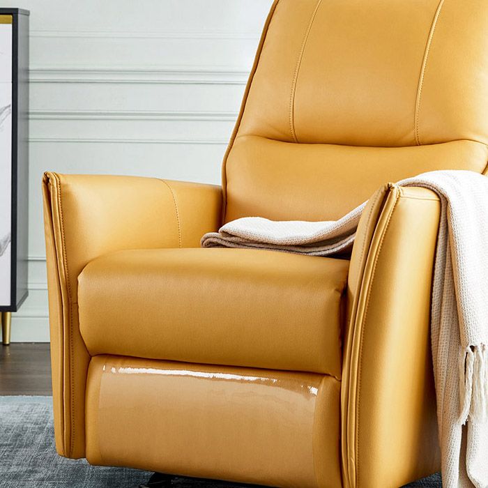 Maderna poltrona poltrona in fux in leatine di colore standard a colori solidi