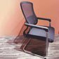 Contemporary Ergonomic Office Chair Mid-Back No Wheels Chair Clearhalo 'furn' 'furn_office_chair' 'Furniture' 'Office Chairs' 'Office Furniture' 'office_chair' 1200x1200_e6871f84-f93e-4b48-9c75-c8b8c74cb512