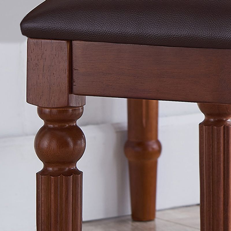 Modern Wood Dining Room Chair Open Back Single Dining Chair for Home Use Clearhalo ' kitchen&dining_furn' 'Dining Chairs' 'Dining Tables & Seating' 'dining_chair' 'furn' 'furn_dining_chair' 'Furniture' 'furniture_dining_chair' 'Kitchen & Dining Furniture' 'kitchen' 1200x1200_e68b760b-5d47-40bb-8071-a903fb213251