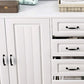 White Storage Chest Modern Style Wooden Storage Chest Dresser with Drawers and Doors Clearhalo 'Bedroom Furniture' 'Dressers & Chests' 'dressers_chests' 'furn' 'furn_dressers_chests' 'Furniture' 1200x1200_e68d4a9d-2a8d-4d22-9f78-e7365f33aa91