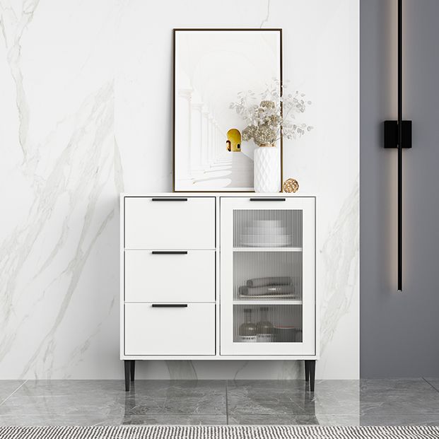 Living Room 32-inch Height Sideboard Contemporary Style Artificial Wood Cupboard Clearhalo 'buffet_sideboard' 'Buffets & Sideboards' 'furn' 'furn_buffet_sideboard' 'Furniture' 'furniture_buffet_sideboard' 'Kitchen & Dining Furniture' 1200x1200_e69416f1-cb93-4311-ac26-4e4538dddbfb