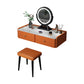 Contemporary Double Drawers Make-up Vanity Marble Makeup Vanity Desk Table Clearhalo 'Bedroom Furniture' 'furn' 'furn_makeup_vanities' 'Furniture' 'Makeup Vanities' 'makeup_vanities' 1200x1200_e6951aca-911d-43f3-9b67-6fd5541e6dec