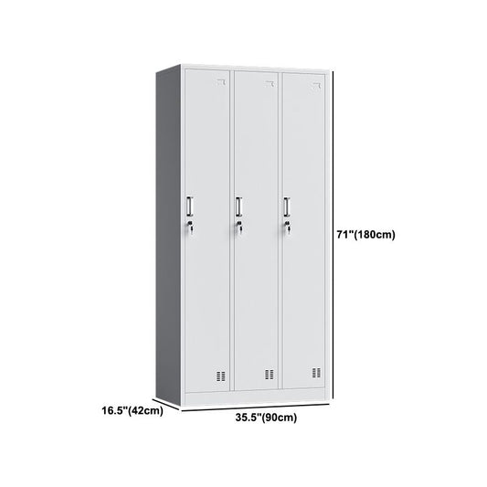 Modern Hinged Wardrobe Closet Metal Wardrobe Armoire for Bedroom