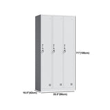 Moderne Kleiderschrankschrank Metallgarderobe Armoire für Schlafzimmer