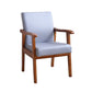Mid-century Modern Style Fabric Arms Included Accent Armchair