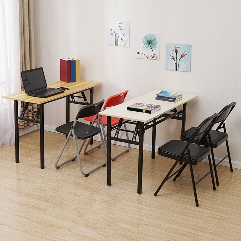 Contemporary Rectangular Dormitory Writing Desk Parsons Base Office Desk Clearhalo 'furn' 'furn_office_desk' 'Furniture' 'Office Desks' 'Office Furniture' 'office_desk' 1200x1200_e6968c00-d3f2-49a8-818a-9f0b731f6f22