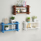 11.8 "H Moderne Floating Bookshelf vervaardigd houten boekenkast