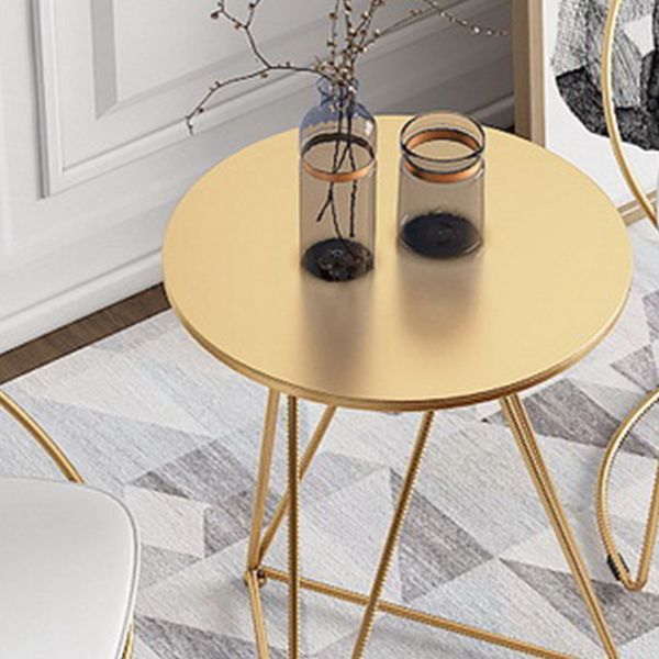 Metal Counter Table Set 1/2/3 Pieces Contemporary Round Pub Table Set Clearhalo 'Bar Furniture' 'furn' 'furn_home_bar_bar_sets' 'Furniture' 'Home Bars & Bar Sets' 'home_bar_bar_sets' 'Kitchen & Dining Furniture' 1200x1200_e699a1ad-7870-4784-a494-fbd8f2320906