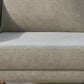 Slope Arm Sofa Fabric Settee Living Room Seating with Pillows