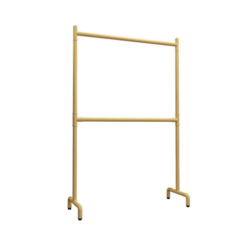 Contemporáneo Hall Tree Metal enmarcado 2 colgante de entrada de riel colgante