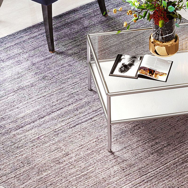Contemporary Square Top Coffee Table with Glass Top and 4 Legs