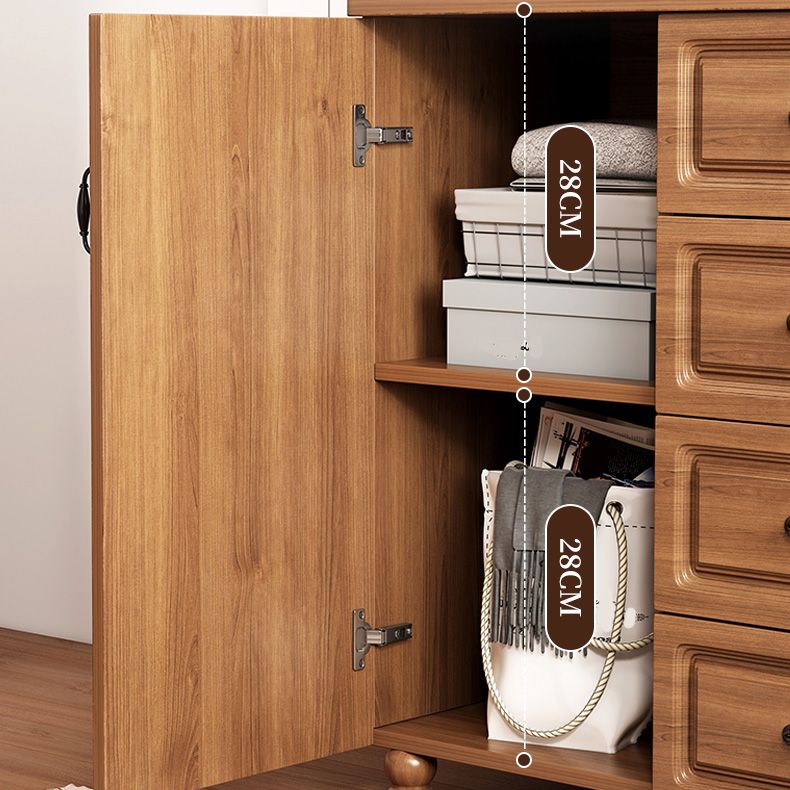 Modern Storage Cabinet Solid Wood Cabinet with Drawer for Home Clearhalo 'Cabinets & Chests' 'cabinets_chests' 'furn' 'furn_cabinets_chests' 'Furniture' 'Living Room Furniture' 1200x1200_e69f807e-8d33-4bce-8838-2089835596b0