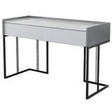 Scrivania rettangolare per la scrittura di home office moderna scrivania in pietra in pietra