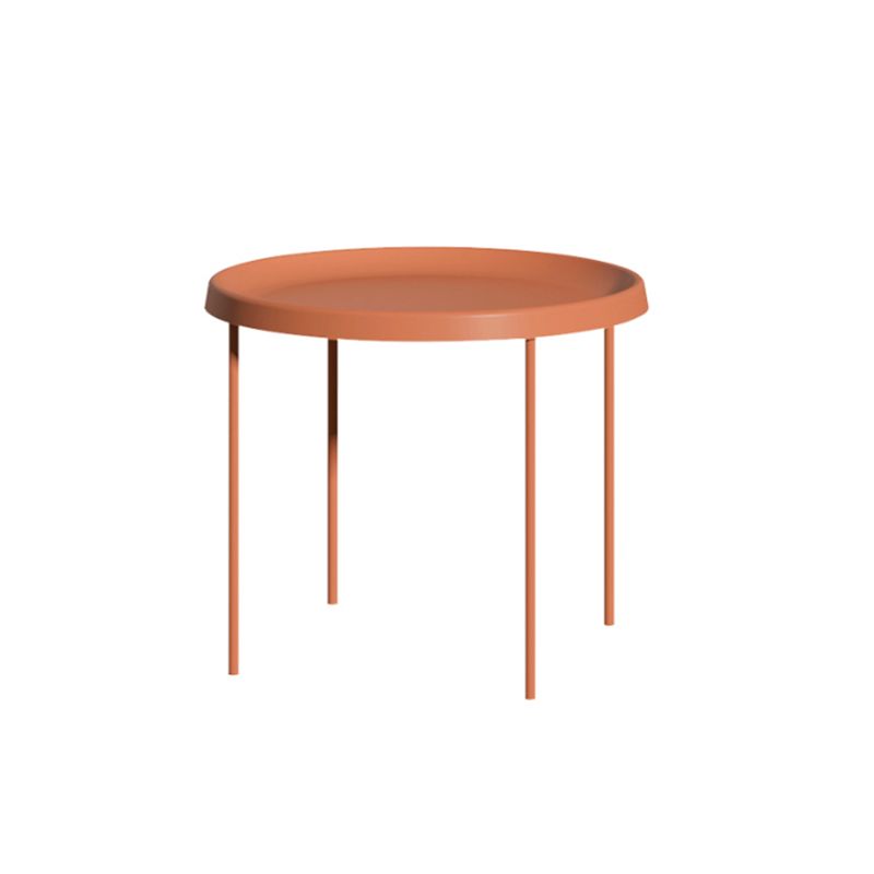 Mid-Century Modern Tray Top Coffee Table 4 Legs Iron Cocktail Table Clearhalo 'Coffee & Accent Tables' 'Coffee Tables' 'coffee_tables' 'furn' 'furn_coffee_tables' 'Furniture' 'Living Room Furniture' 1200x1200_e6a0237b-8d2a-4409-a0cb-853a8f92aaba