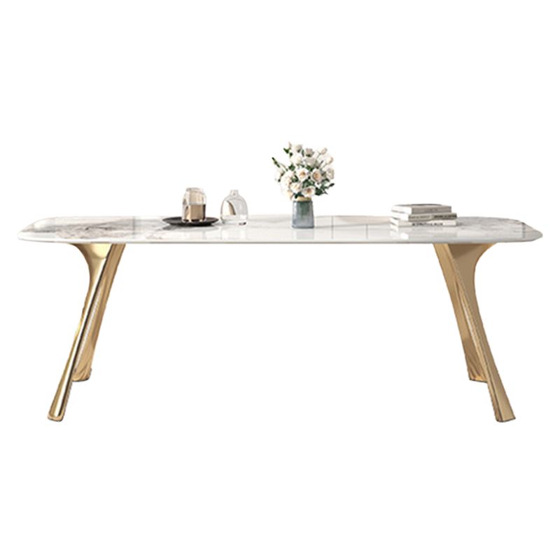 Nordic Glam Sintered Stone Dining Table Set 1/4/5/7 Pieces Dining Set for Home Clearhalo 'Dining Room Sets' 'Dining Tables & Seating' 'dining_room_set' 'furn' 'furn_dining_room_set' 'Furniture' 'furniture_dining_room_set' 'Kitchen & Dining Furniture' 1200x1200_e6a2a1bc-832c-49c2-8586-e9bdb36a2e00