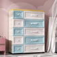 Plastic Storage Cabinet With Drawer Modern Wardrobe Armoire for Home