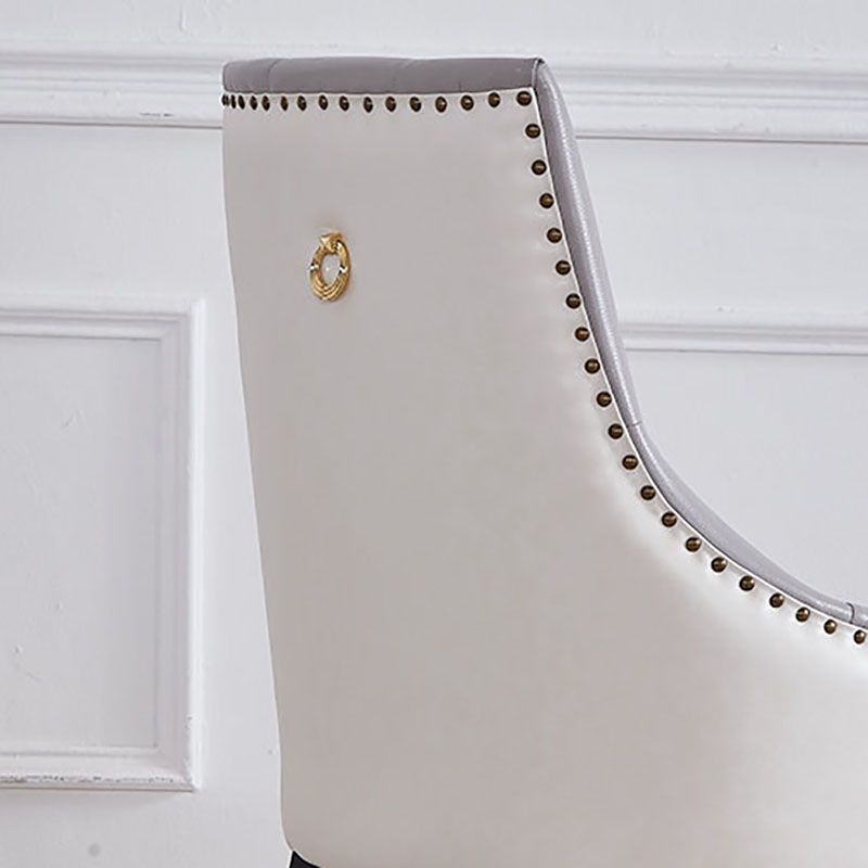 Victorian Style Solid Wood Dining Chair Armless Tufted Dining Chair for Home Use (Set of 2) Clearhalo ' kitchen&dining_furn' 'Dining Chairs' 'Dining Tables & Seating' 'dining_chair' 'furn' 'furn_dining_chair' 'Furniture' 'furniture_dining_chair' 'Kitchen & Dining Furniture' 'kitchen' 1200x1200_e6a4eae0-e30b-4906-8516-fe7b2de3e756