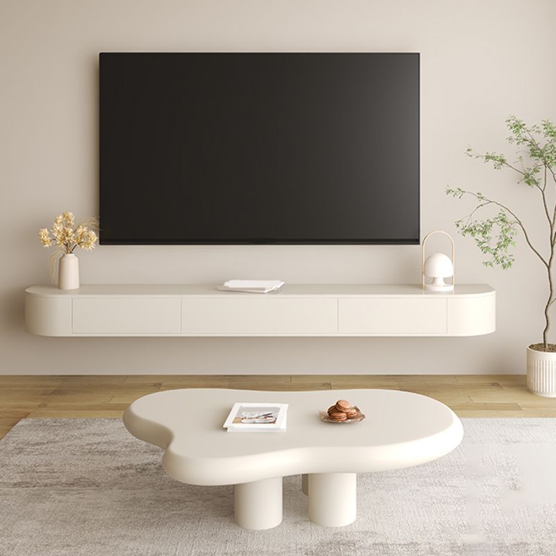 Enclosed Storage Media Console TV Stand Modern TV Stand Console with Drawers Clearhalo 'furn' 'furn_tv_stands_entertainment_centers' 'Furniture' 'Living Room Furniture' 'TV Stands & Entertainment Centers' 'TV Stands & Media Storage Furniture' 'tv_stands_entertainment_centers' 1200x1200_e6a5dbc2-44fa-495f-a8cb-3dcaf511fcc8