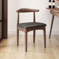 Modern Armless Backrest Chair with Rubber Wood Legs for Dining Room Clearhalo 'Dining Chairs' 'Dining Tables & Seating' 'dining_chair' 'furn' 'furn_dining_chair' 'Furniture' 'Kitchen & Dining Furniture' 1200x1200_e6a6a439-139e-4662-8fbf-bfc254393a07