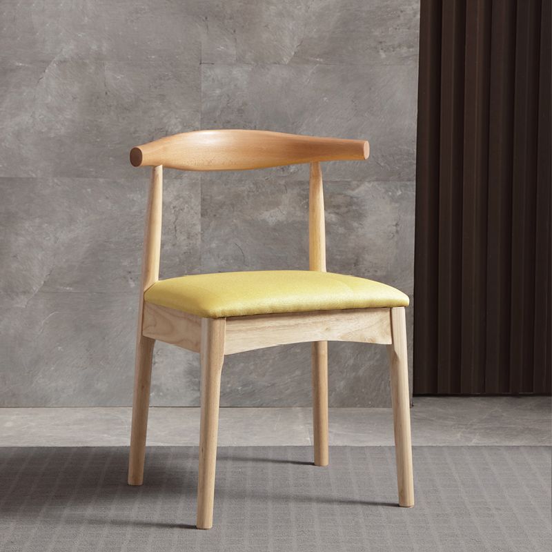 Glam Style Side Chair Wooden Open Back Indoor Dining Side Chair Clearhalo 'Dining Chairs' 'Dining Tables & Seating' 'dining_chair' 'furn' 'furn_dining_chair' 'Furniture' 'furniture_dining_chair' 'Kitchen & Dining Furniture' 1200x1200_e6a76bfc-ecf6-4fbf-8420-c49fad788070