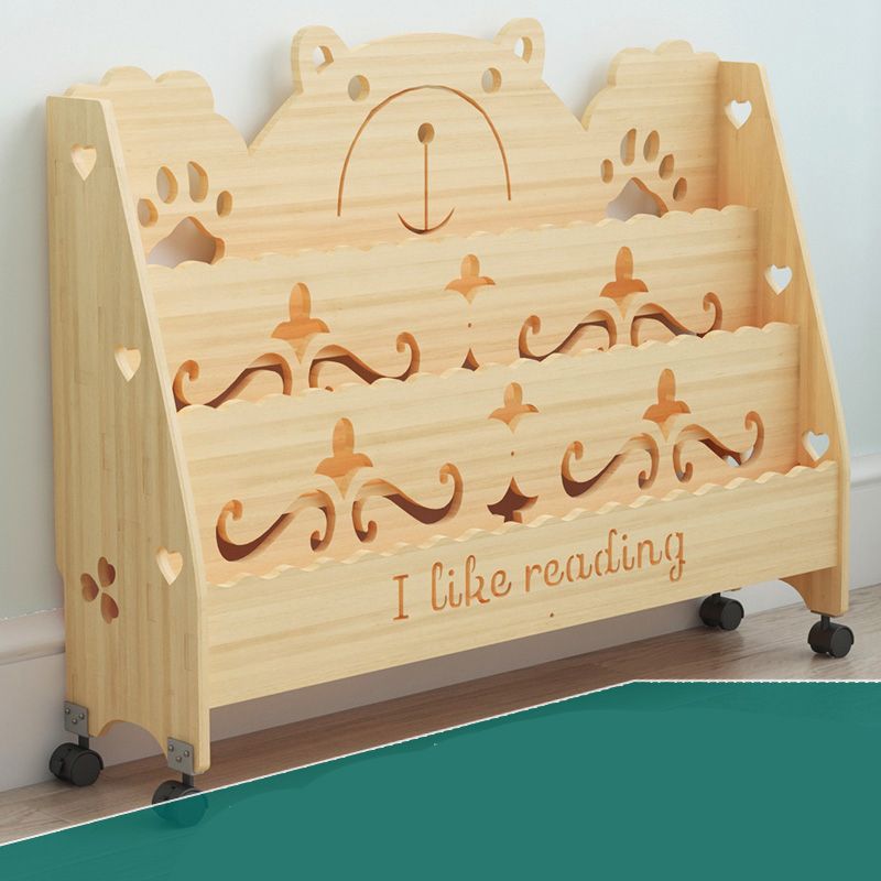 Scandinavian Style Bookshelf Closed Back Solid Wood Bookcase for Home and Office Clearhalo 'Bookcases' 'furn' 'furn_bookcases' 'Furniture' 'furniture_bookcases' 'kitchen' 'kitchen_bookcases' 'Living Room Furniture' 'Office Furniture' 1200x1200_e6aa799e-0f6c-4447-a168-ab59efd64ebf