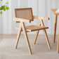 Traditional Wood Dining Chair Coffee Shop Cane Back Dining Chair with Arm Clearhalo ' kitchen&dining_furn' 'Dining Chairs' 'Dining Tables & Seating' 'dining_chair' 'furn' 'furn_dining_chair' 'Furniture' 'furniture_dining_chair' 'Kitchen & Dining Furniture' 'kitchen' 1200x1200_e6b3b525-4c97-42d4-8b28-23364617c854