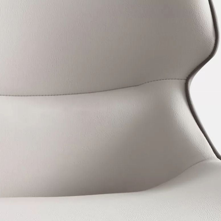 Industrial Dining Chair Wingback Side Chair with Black Metal Legs for Home Use Clearhalo ' kitchen&dining_furn' 'Dining Chairs' 'Dining Tables & Seating' 'dining_chair' 'Furniture' 'furniture_dining_chair' 'Kitchen & Dining Furniture' 'kitchen' 1200x1200_e6bf22aa-be99-4314-b20b-2184d71eb650