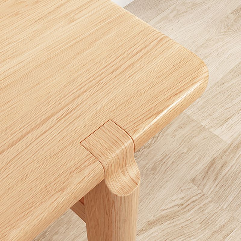 Back Included Bench, 29.5"H Dining Bench with Solid Wood Frame Clearhalo 'Benches' 'Chairs & Seating' 'furn' 'furn_benches' 'Furniture' 'Living Room Furniture' 1200x1200_e6c03b33-ea36-4e6e-af1d-829c574d2a2b