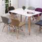 Contemporary Beech Wingback Side Chair Matte Finish Upholstered Dining Chair Clearhalo ' kitchen&dining_furn' 'Dining Chairs' 'Dining Tables & Seating' 'dining_chair' 'Furniture' 'furniture_dining_chair' 'Kitchen & Dining Furniture' 'kitchen' 1200x1200_e6c3999b-9fb9-48bd-a596-16bb08c2e97c