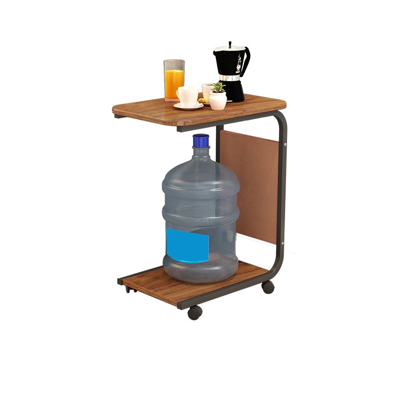 25,59 "hoher moderner Nachttisch Open Storage Holz Nachttschrank