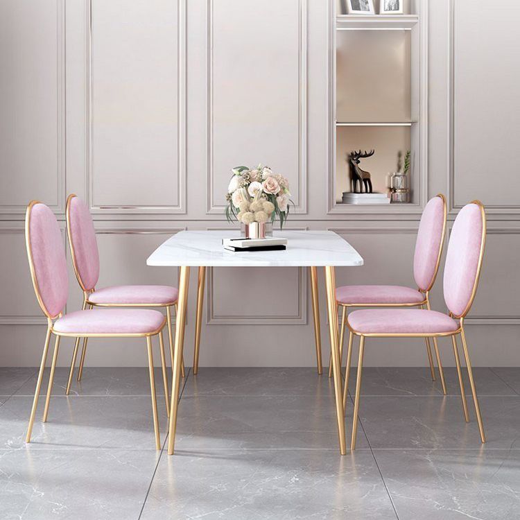 Juego de comedor nórdico de 1/2/5 piezas, mesa de comedor rectangular de piedra para comedor