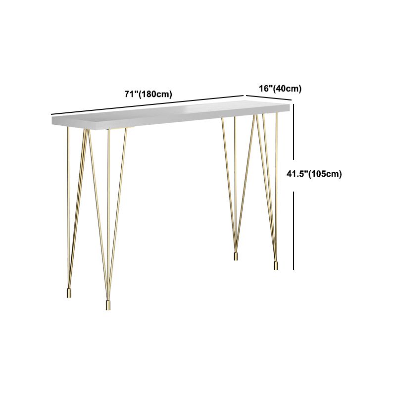 Mesa de bar rectangular Glam, mesa de mostrador de madera maciza de 1/2/3 piezas con taburetes tapizados