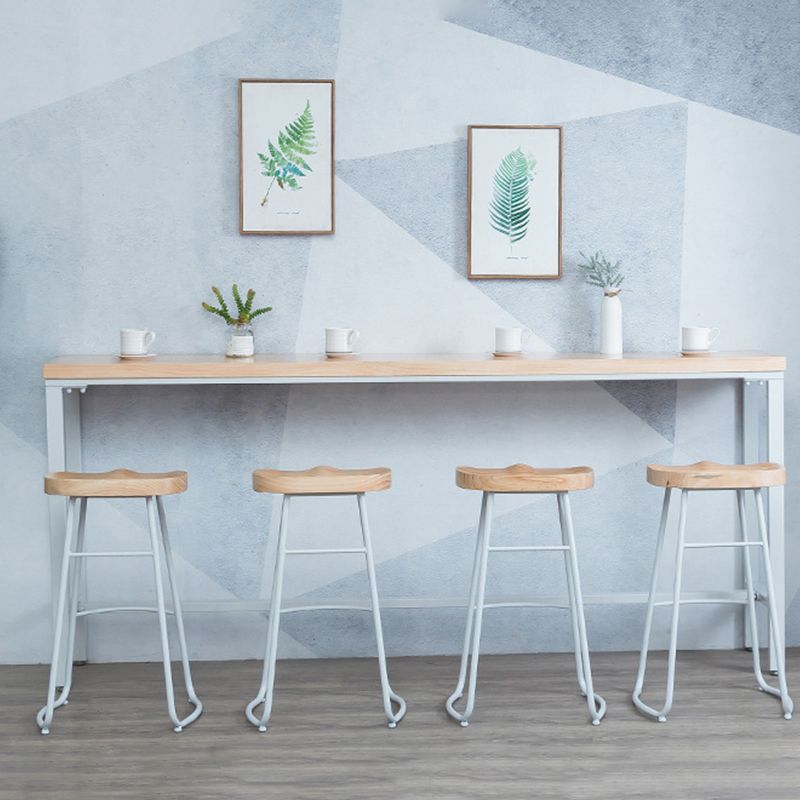 Table rectangulaire-bar-hauteur