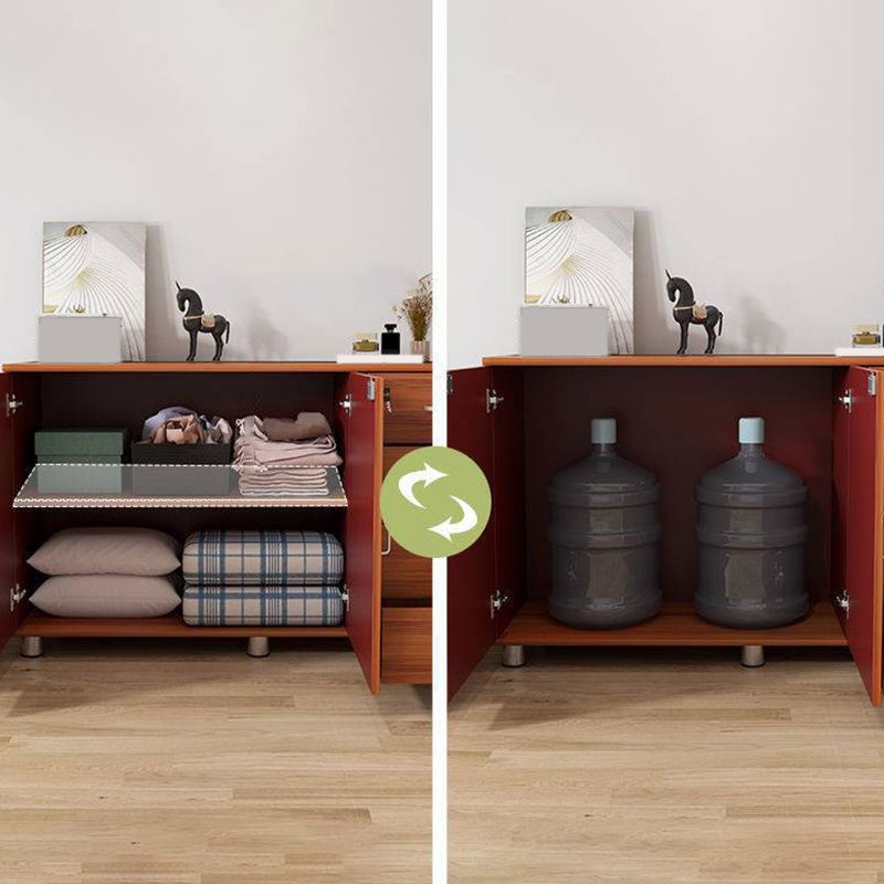 Nordic Style Cabinet Wood with Lock and Storage Lateral File Cabinet Clearhalo 'Filing Cabinets' 'filling_cabinets' 'furn' 'furn_filling_cabinets' 'Furniture' 'Office Furniture' 1200x1200_e6cd278f-b6b0-445c-95d8-2bf93ac2d17e